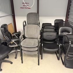 5 Office chairs (waiting Room)