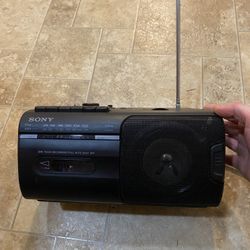 Sony Radio Cassette - Corder CFM - 10
