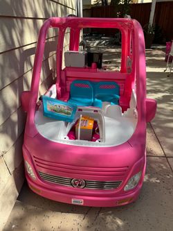 Barbie camper 12v power wheel drive
