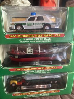 Hess Mini Trucks