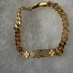 Women’s Bracelet Gold Plated (chapa De Oro)