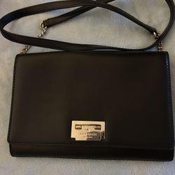  Kate Spade black crossbody purse