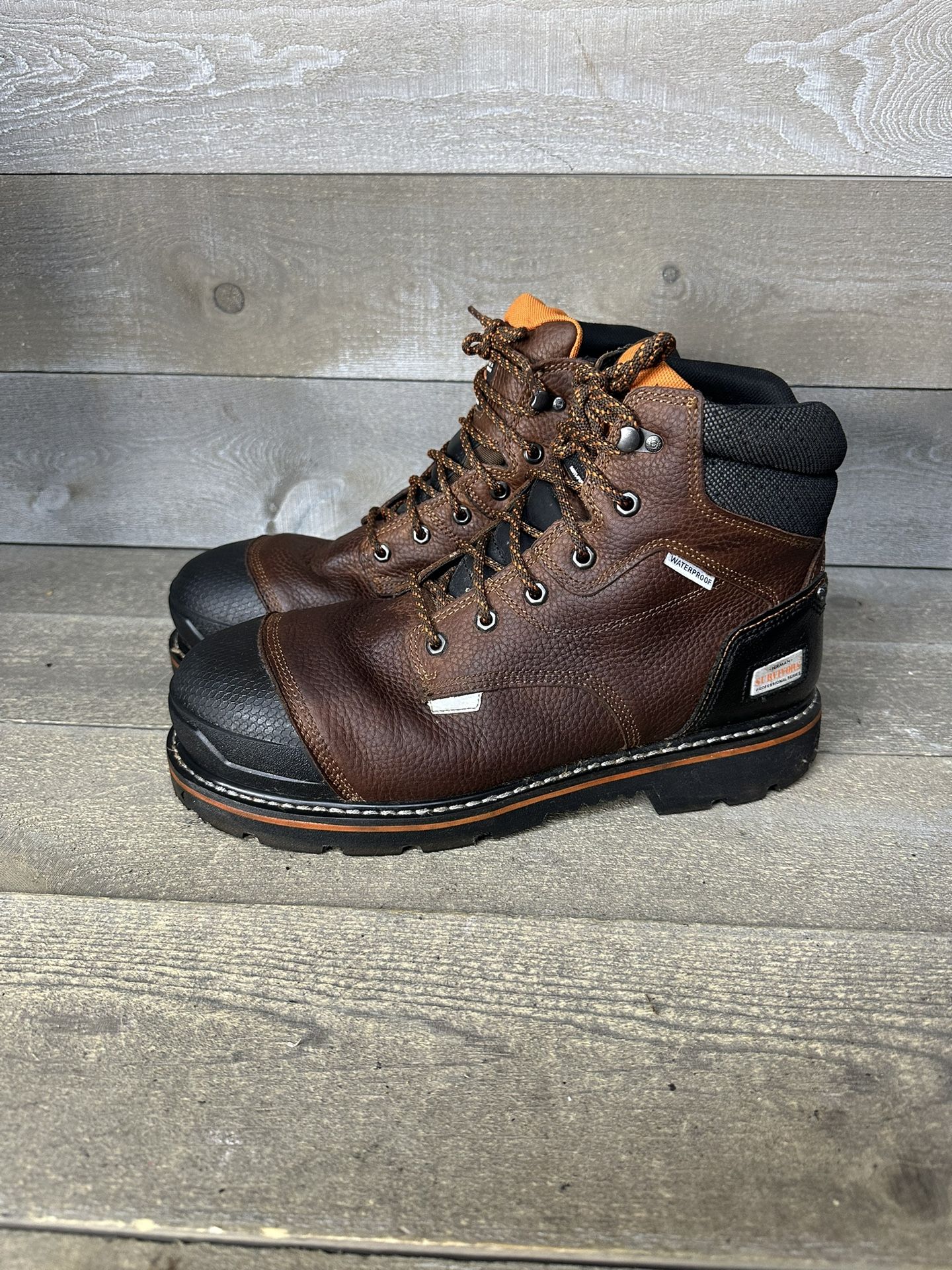 Herman Survivors Professional Series Waterproof H.D.Steel Toe Work Boot Men’s 13