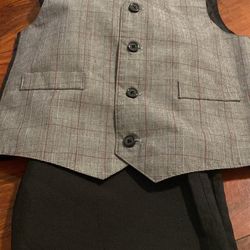 Boys Dress Pants And Vest Size 8/10
