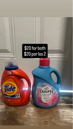 Tide Original Detergent & Downy Fabric Softener Bundle