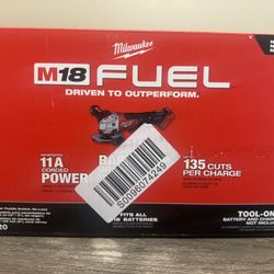 NEW MILWAUKEE M18 FUEL GRINDER TOOL ONLY