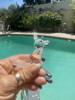 Swarovski Crystal Fox Figurine