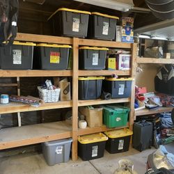 Wood Shelves 