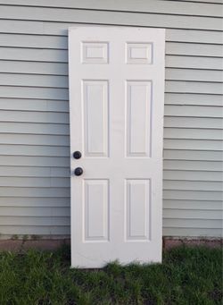 32" X 80" Steel Entry Door