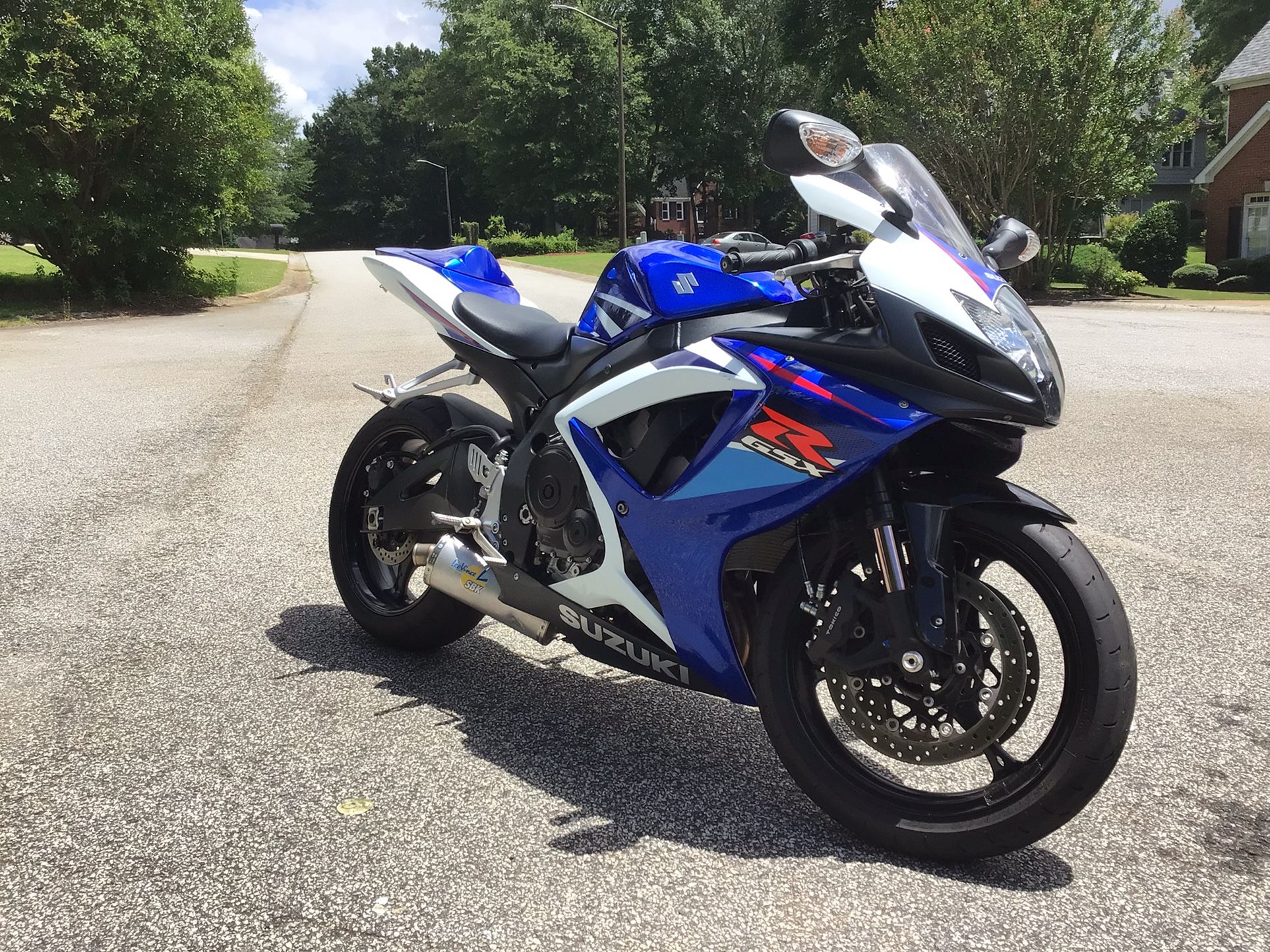 2007 gsxr 750 exhaust