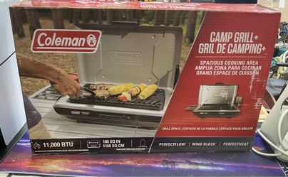 Brand New Coleman Propane Camp Grill + 11,000 BTU 180sq in.