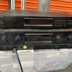 Kenwood Stereo System And Receiver 