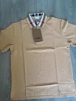Tan Burberry Polo