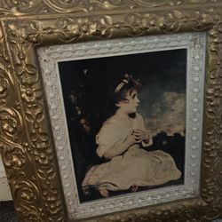 (AGE OF INNOCENCE) VINTAGE PICTURE FRAME 