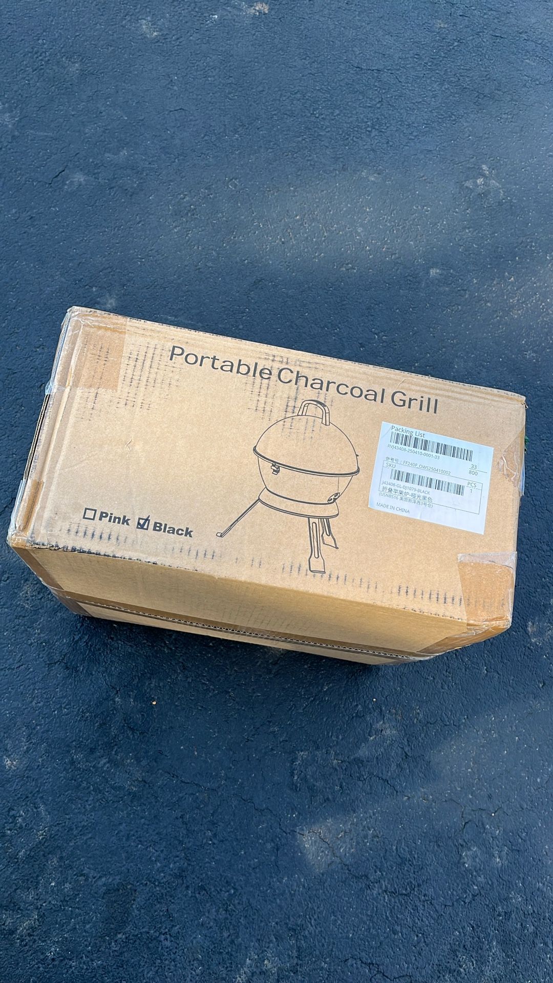 Charcoal Portable Grill