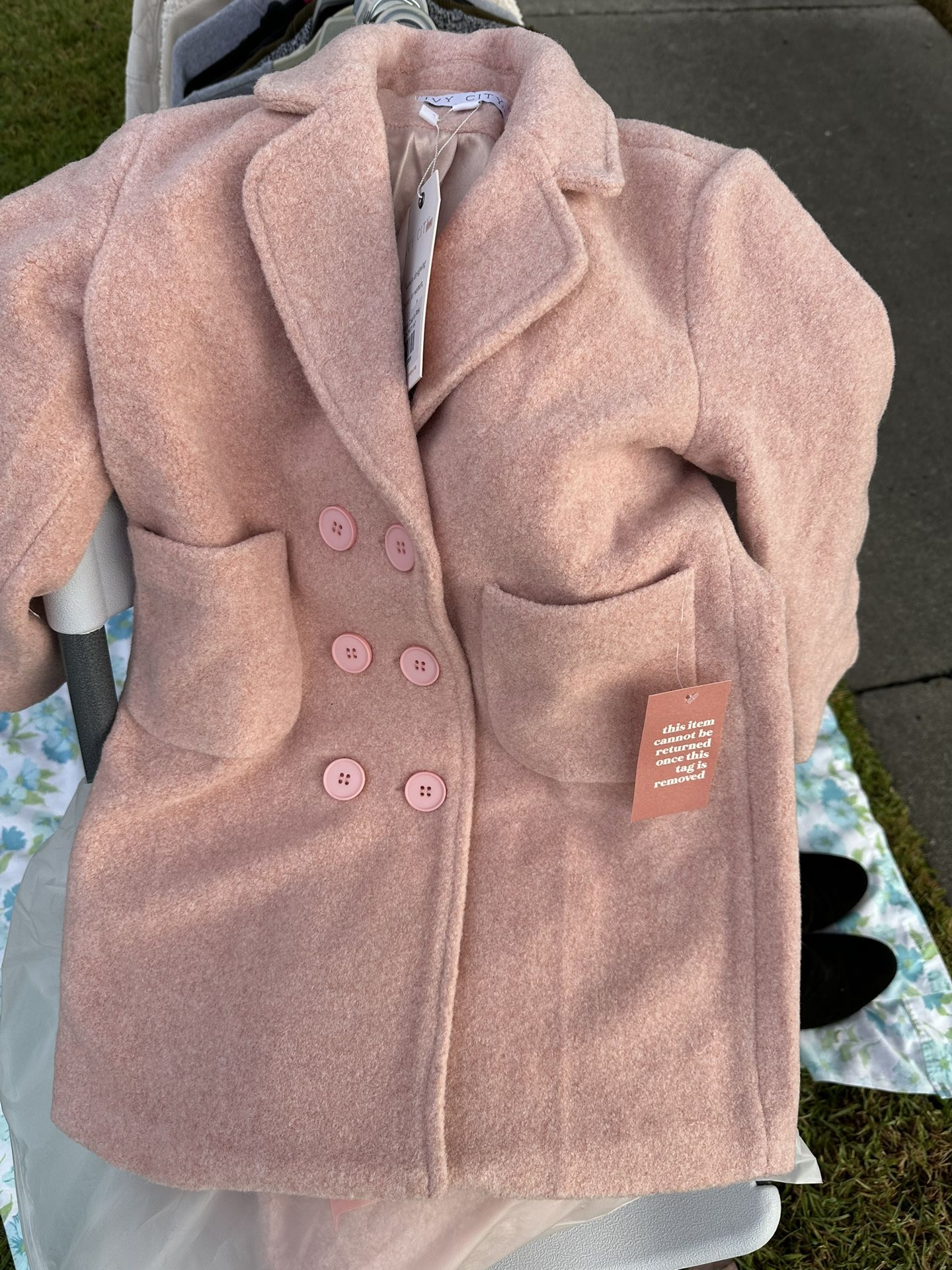 Mommy & Me Pink Ivy City Coats 