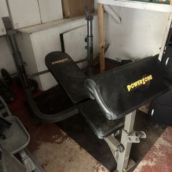 Power zone Adjustable weight bench 