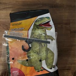 T. rex costume blow up