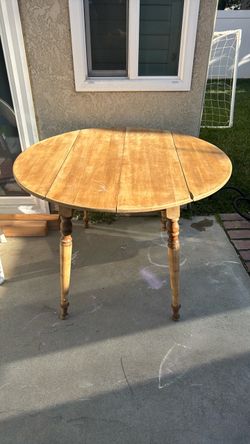 Wood table