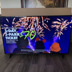 Vidao 65” TV 4K (NOT SMART) With New Remote Control. $100 Firm On Price