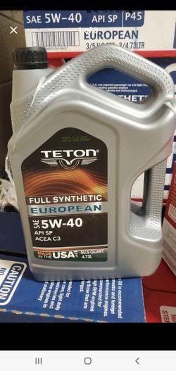Special Price Motor Oil 5w40 Full Synthetic Europe Vehicle Case 3GAL 5QT High Quality 