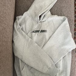 Supreme Motion Logo Sweatshirt SS23 Heather Grey 