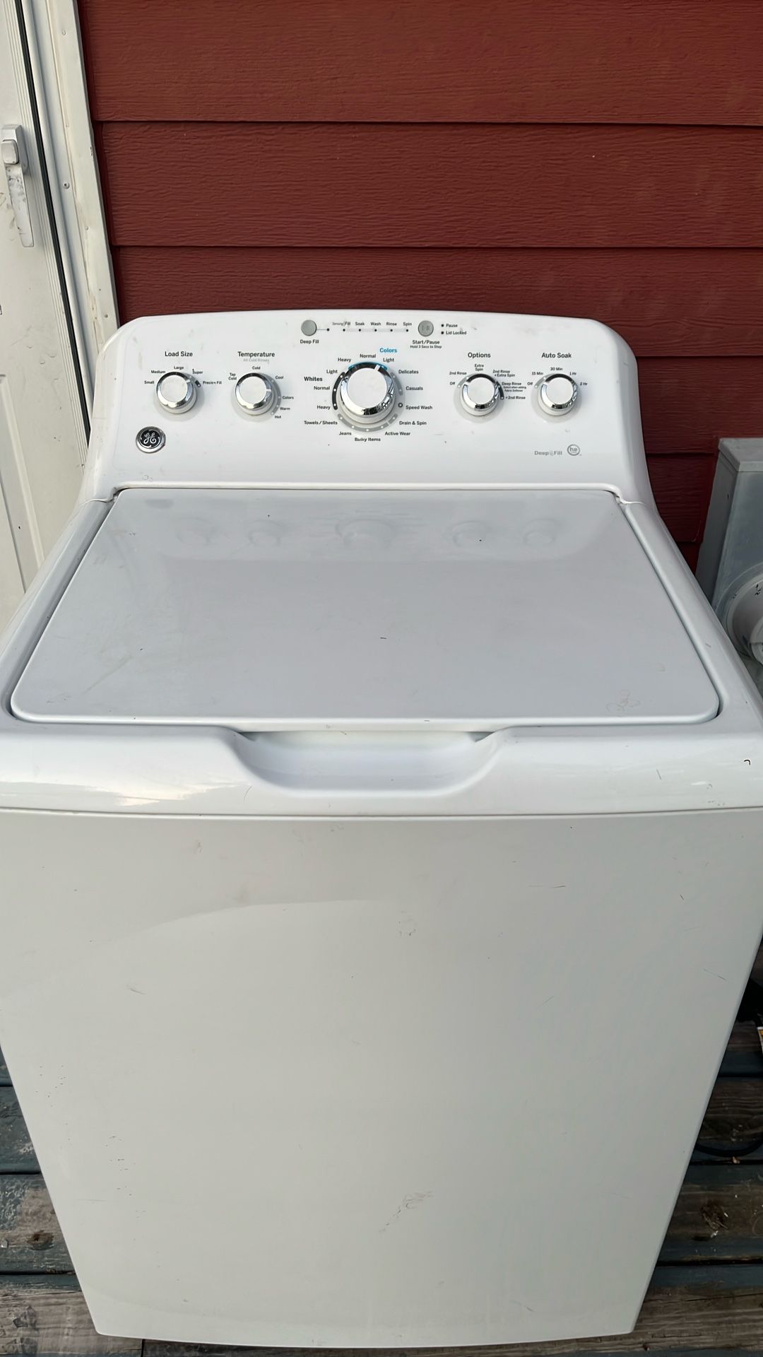 GE Washer And Whirlpool Dryer