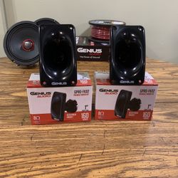 New Pair Genius Audio Phenolic Neodymium Driver Tweeters $40 Per Pair 