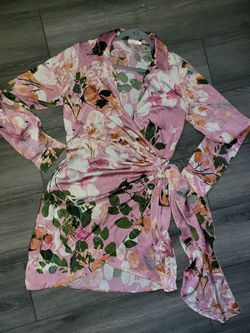 Pink floral  dress