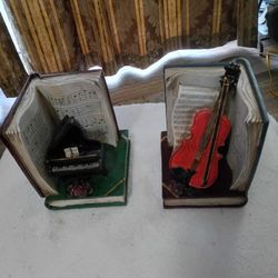 Musical Instrument Bookends