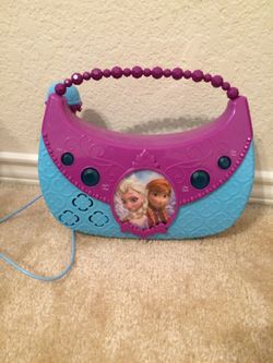 Frozen sing along boom box