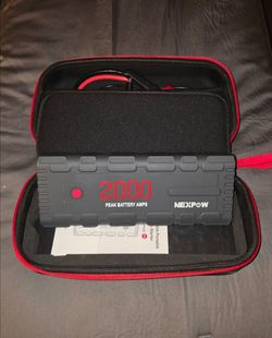 NEXPOW G17 2000A Peak 18000mAh Jump Starter