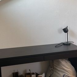IKEA MICKE Black Desk Good Condition