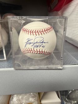 Fergie Jenkins autographed baseball