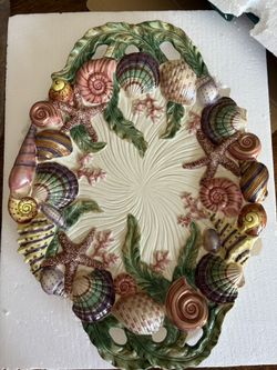 Fitz And Floyd Oceana Platter 