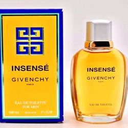 Givenchy Insense’ by Givenchy Eau de Toilette Spray Men 3.4 FL/100 ML New & Rare