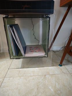 Clear Acrylic Cube Storage Unit