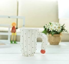 Nordic Creative Cactus Ceramic Mug
