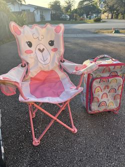 Kids Chair And Suitcase