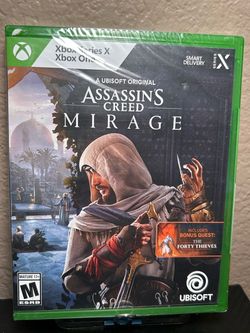 Hey, it’s never been used I’m asking $25 brand new Assassin's Creed: Mirage on the Xbox series x Xbox one