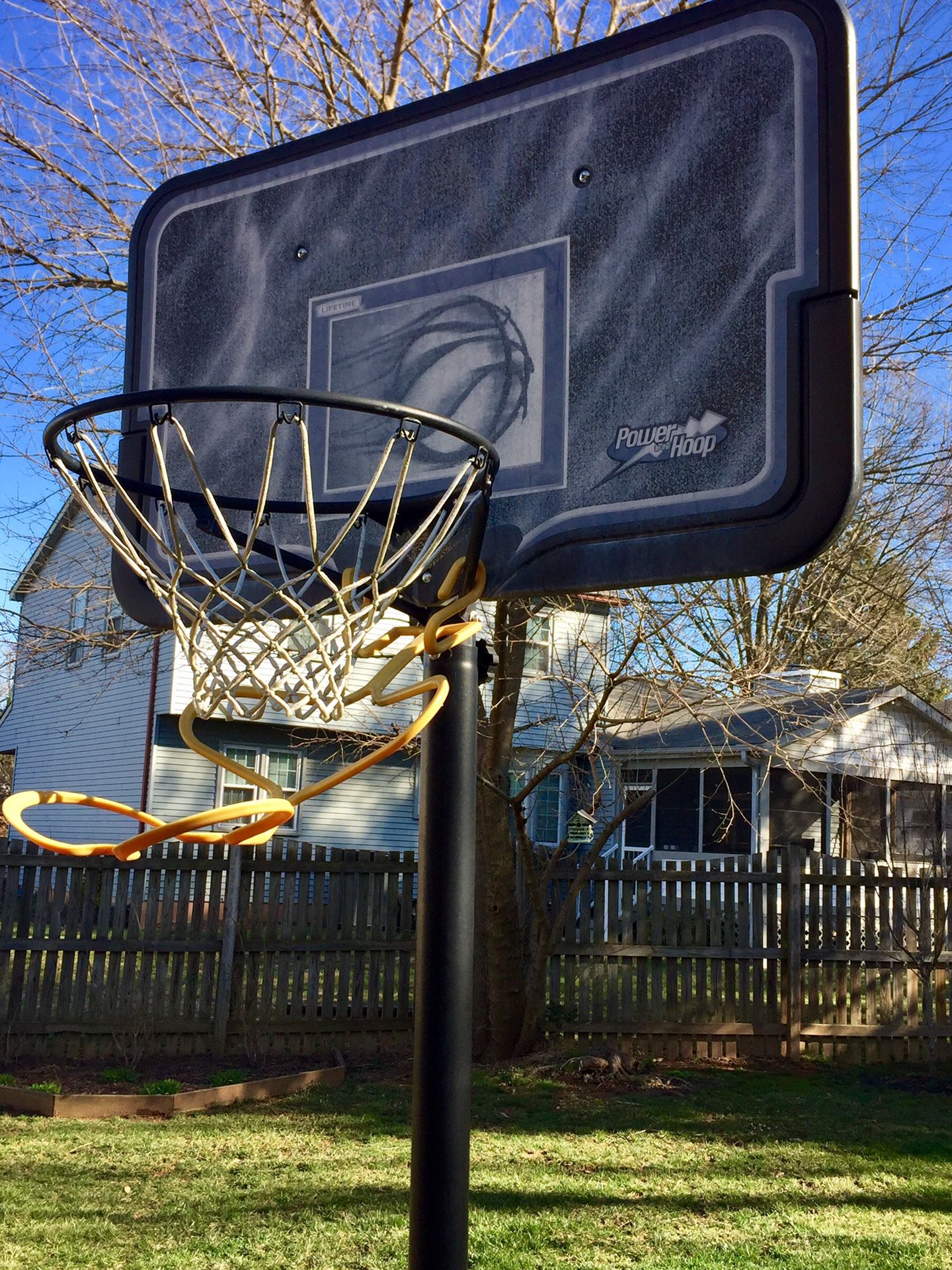 Basketball Hoop with Ball Return