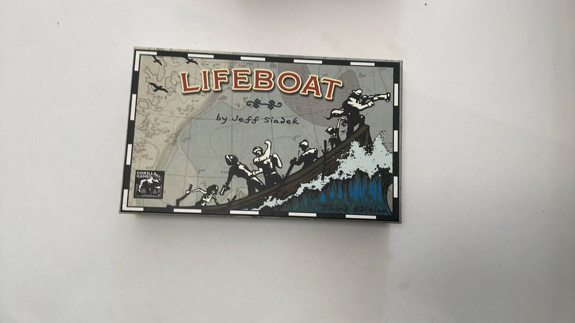 Gorilla Games - Lifeboat 4th Edition Card Game - Used! Complete!