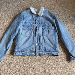 Sherpa Lined Jean Jacket