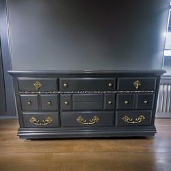 Dresser And Chest Solid Wood Antique