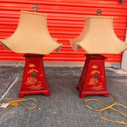 Lámparas de mesa vintage