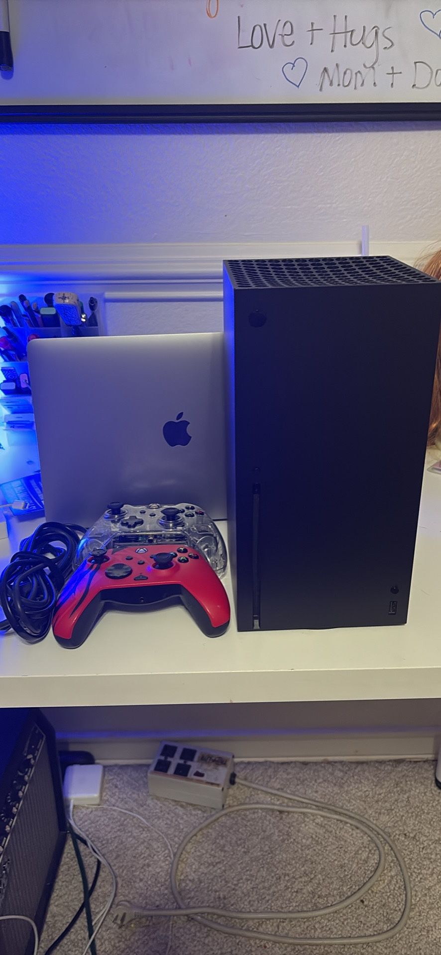 Xbox Series X With( 2 Controllers And Studio Headphones)