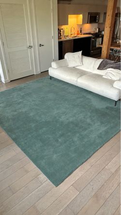 Nordic Knots Grand rug – Pale Green 8x10