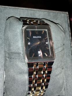 Bulova Watch new with diamonds