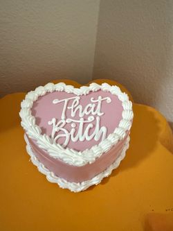 CUTE SASSY CUSTOM HEART CAKE JEWELRY BOX