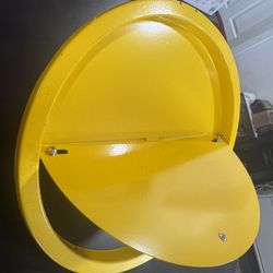 Bucket Lid Mouse Trap Metal 5 Gallon lid Strong yellow  , trampa para ratones de bote     Fe3